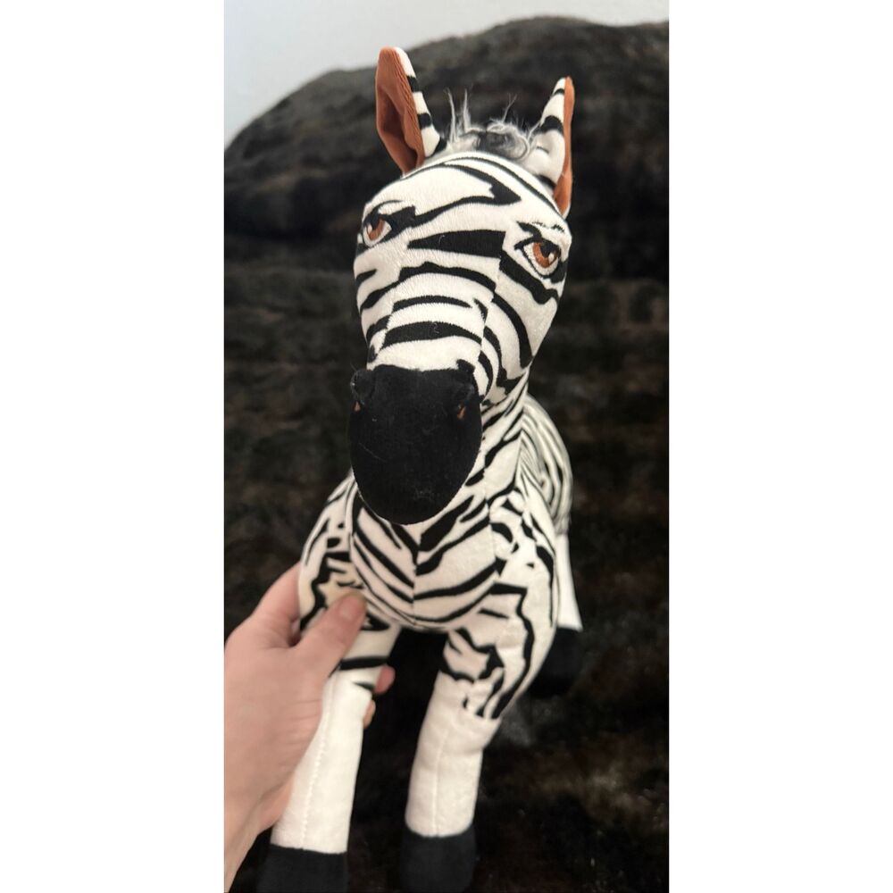 Disney Store Lion King 15" Zebra Plush Stuffed Soft Animal plush